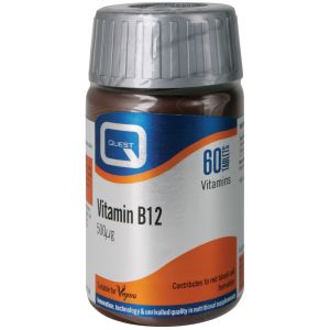 Quest Vitamin B12 500mg, 60tabs