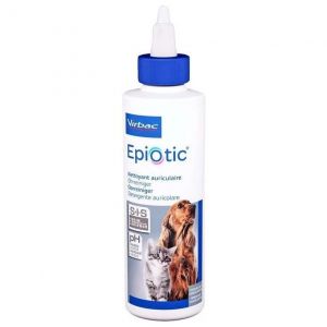 Virbac Epiotic Solution Καθαριστικό Αυτιών Σε Σταγόνες Για Γάτες & Σκύλους, 125ml