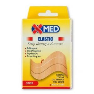 Medisei X-Med Elastic Strip Που Κόβεται 8cmx0.5m, 1τμχ