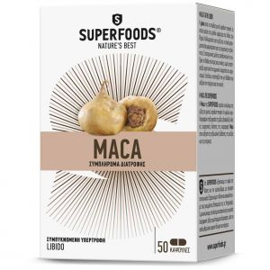 Superfoods Maca, Stress & Libido, 50caps