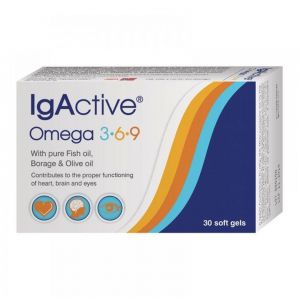 IgActive Omega 3-6-9 ,30softgels