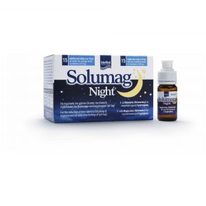 Intermed Solumag Night Συμπλήρωμα Διατροφής για την Αϋπνία, 15 vials x 10ml