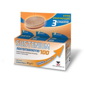 Menarini Sustenium 100 Πολυβιταμινούχο Συμπλήρωμα Διατροφής 30Δισκία