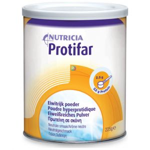 Nutricia Protifar Υπερπρωτεϊνικό Θρεπτικό Σκεύασμα σε μορφή σκόνη, 225gr