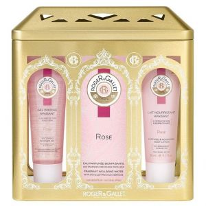 Roger & Gallet Promo Rose Shower Gel, 50ml & Eau Parfumee, 100ml & Body Lotion, 50ml