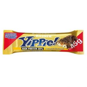 Weider Yippie Μπάρα peanut-caramel 45gr.