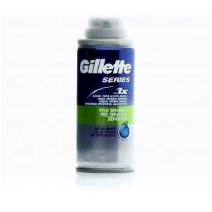 Gillette Series Gel Sensitive Skin, Αφρός-Gel Ξυρίσματος 75ml