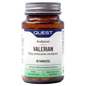 QUEST Vitamins Valerian 83mg extract - 90 tabs & ΔΩΡΟ 45tabs