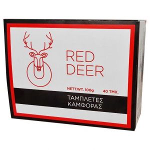 Red Deer Ταμπλέτες Καμφοράς, 40τμχ