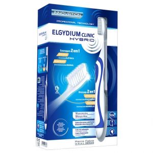 ELGYDIUM Clinic Hybrid Ηλεκτρική Οδοντόβουρτσα Χρώμα Τυρκουάζ 1τμχ