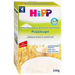 Hipp Bio Κρέμα Ρυζάλευρο χωρίς Γάλα 200gr