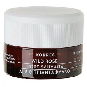 Korres Wild Rose Vitamin C Κρέμα Προσώπου Άγριο Τριαντάφυλλο Λάμψη/ Πρώτες Ρυτίδες Κανονικές/Μεικτές, 40ml