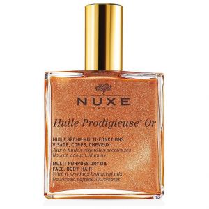 Nuxe Huile Prodigieuse Or, Ιριδίζον Ξηρό Λάδι για Πρόσωπο-Σώμα-Μαλλιά, 50ml Promo Ειδική Τιμή