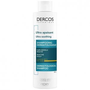 Vichy Dercos Ultra Soothing Dry Hair Καταπραϋντικό Σαμπουάν για Ξηρά Μαλλιά, 200ml