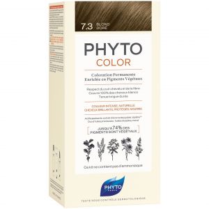 Phyto Phytocolor, Μόνιμη Βαφή Μαλλιών 7.3 Ξανθό Χρυσό, 1τμχ