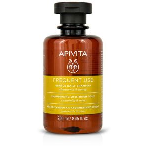 Apivita Holistic Hair Care Frequent Use Gentle Daily Shampoo with Chamomile & Honey, 250ml