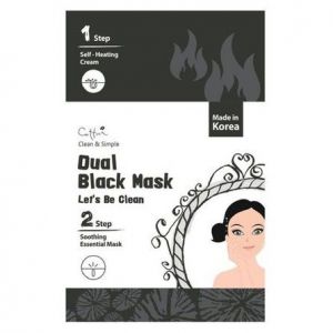 Vican Cettula Clean & Simple Dual Black Mask, 1τμχ