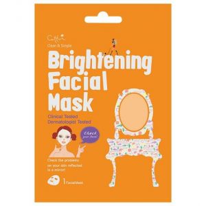 Vican Cettua Clean & Simple Brightening Facial Mask, 1τμχ