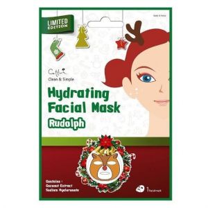 Vican Cettua Clean & Simple Hydrating Facial Mask Rudolph (Limited Edition), 1τμχ