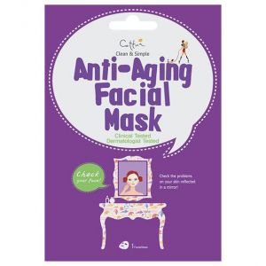 Vican Cettua Clean & Simple Anti-Aging Facial Mask, 1τμχ