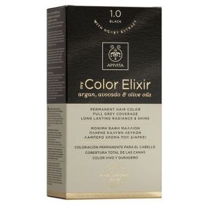 Apivita My Color Elixir Βαφή Μαλλιών N1.0, 1τμχ