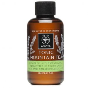 Apivita Tonic Mountain Tea Shower Gel, 75ml