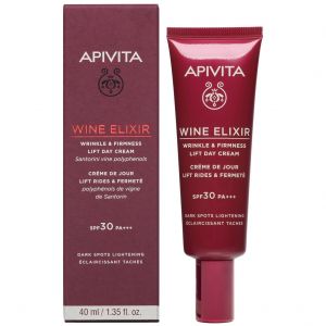 Apivita Wine Elixir Wrinkle & Firmness Lift Day Cream SPF30, 40ml