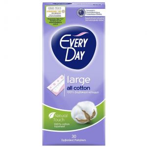 Every Day Σερβιετάκι Large All Cotton, 30τμχ