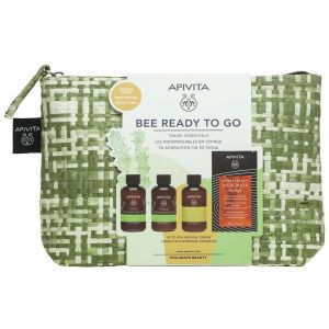 Apivita Travel Kit Bee Ready To Go, 4τμχ