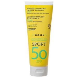 Korres Sport Sunscreen Emulsion Body & Face SPF50, 200ml