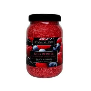 Donna Valente Thalassotherapy Bath Salts Juicy Berries, 1100gr