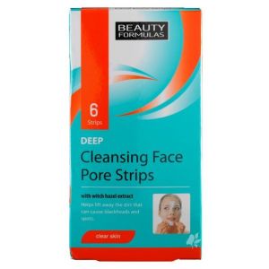 Beauty Formulas Cleansing Face Pore Strips, 6τμχ