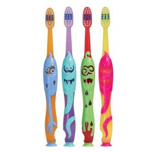 Elgydium Kids Monster Toothbrush Παιδική Οδοντόβουρτσα 2-6 Ετών, 1τμχ