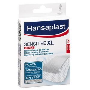 Hansaplast Antibacterial XL Sensitive Sterile 6x7cm, 5τμχ 
