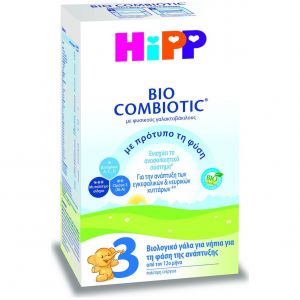 Hipp Γάλα σε Σκόνη Bio Combiotic 3 12m+,  600gr
