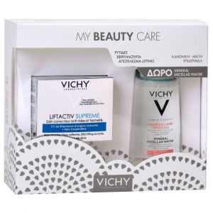 Vichy Promo Liftactiv Supreme για Κανονική - Μικτή Επιδερμίδα, 50ml & Δώρο Mineral Micellar Water for Sensitive Skin, 100ml
