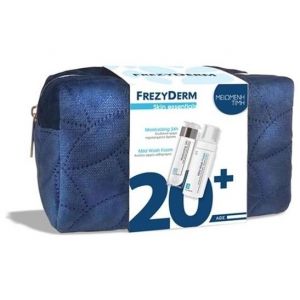 Frezyderm Skin Essentials Promo Moisturizing 20+ Cream, 50ml & Mild Wash Foam, 150ml & ΔΩΡΟ Νεσεσέρ