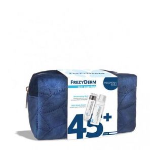 Frezyderm Skin Essentials Promo Moisturizing Plus Cream 45+, 50ml & Mild Wash Foam, 150ml & ΔΩΡΟ Νεσεσέρ