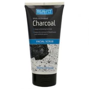 Beauty Formulas Charcoal Facial Scrub, 150ml