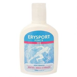 Erythro Forte Erysport Forte Ice Menthol Arnica Echinacea Κρέμα Τζελ Σώματος Κρυοθεραπεία για Τοπική Χρήση, 100ml