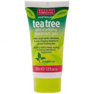 Beauty Formulas Tea Tree Skin Clarifying Blemish Gel, 30ml