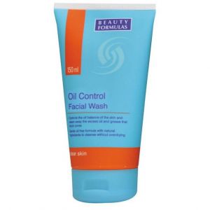 Beauty Formulas Clear Skin Oil Control Facial Wash, 150ml