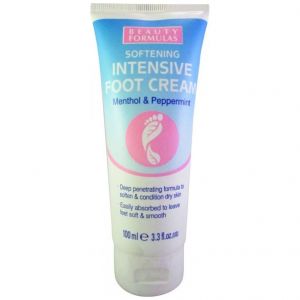 Beauty Formulas Menthol & Peppermint Softening Intensive Foot Cream, 100ml