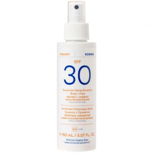 Korres Yoghurt Sunscreen Spray Emulsion Face & Body SPF30, 150ml