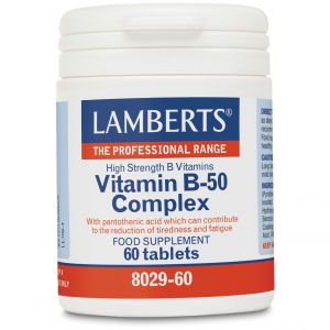 Lamberts Vitamin B-50 Complex, 60tabs