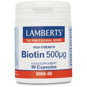 Lamberts Biotin 500mg, 90caps