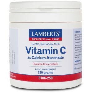 Lamberts Vitamin C as Calcium Ascorbate, 250gr