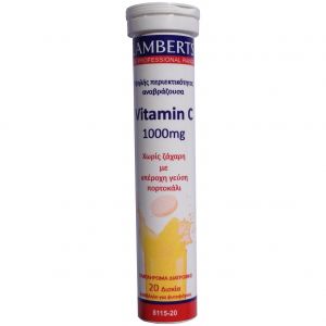 Lamberts Vitamin C 1000mg, 20eff.tabs