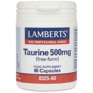 Lamberts Taurine 500mg, 60caps