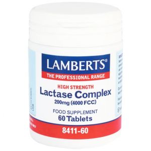Lamberts Lactase Complex 200mg, 60tabs